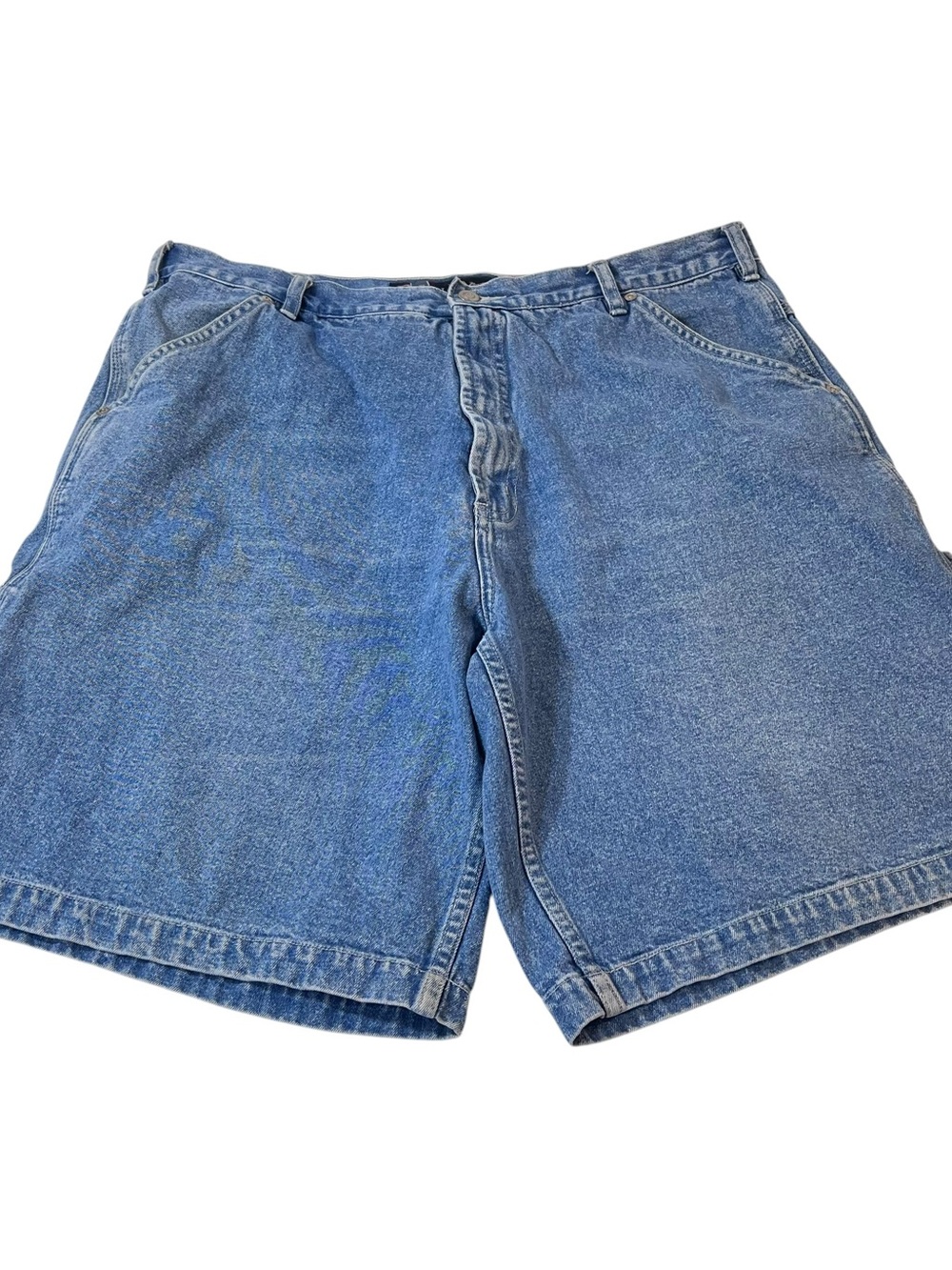 Vintage Canyon River Blues Carpenter Cotton Jean Shorts Mens Size 38